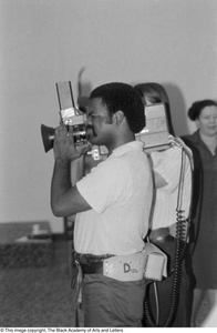 Photograph of videographer