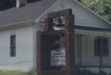 Price Memorial AME Zion: sign and bell