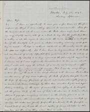 Letter to] Dear Wife [manuscript