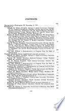 Thumbnail for Hearing on issues and matters pertaining to historically black colleges and universities : hearing before the Committee on Education and Labor, House of Representatives, One Hundred First Congress, second session, hearing held in Washington, DC, December 16, 1990