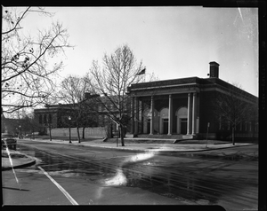 Garnet-Patterson J[unio]r High School building, Dec[ember] 7, 1953 [cellulose acetate photonegative]