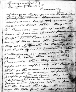 Affidavit of George Thomas, Peter Massey, Gabe Jenkins, Harrison Clements and Henry Byrd: Albany, Georgia, 1868 Sept. 26