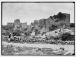 Caesarea. (Kaisarieh). Northern Crusader rampart and moat