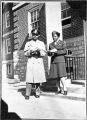 Marjorie Suggs Edwards and Lt. Cabelle, circa 1945