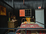 Display inside the Emmett Till Historic Intrepid Center in an old cotton-gin building in tiny Glendora, Mississippi