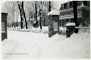 Deep Snow at Storer College, Harpers Ferry, W. Va.