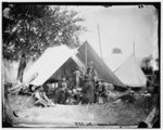 [Bealeton, Va. Group of military telegraph operators, headquarters, Army of the Potomac]