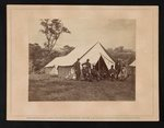 [Gen. Randolph B. Marcy with officers and civilians at Army of the Potomac headquarters. Antietam, Md.]