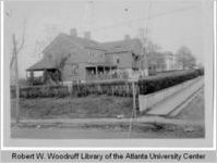 Photograph of a college President's Residence, Atlanta, Georgia, circa 1900