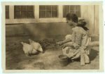 Alice Curtis and her poultry. (See Photo No. 103.)  Location: Charleston [vicinity], West Virginia