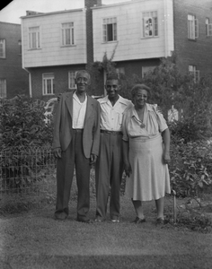 John Hawkins and his parents