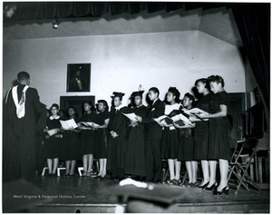 Choir Performance at Commencement Ceremony, Storer College, Harpers Ferry, W. Va.