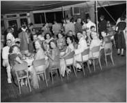 Governor and Mrs. Hugh White at Buena Vista Hotel shrimp feast