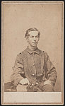 [Lieutenant Charles C. Messer of Co. B,1st Massachusetts Infantry Regiment and Co. B, 26th Massachusetts Infantry Regiment in uniform]