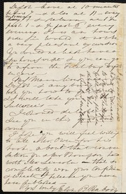 Letter to] My dear Mr Garrison [manuscript