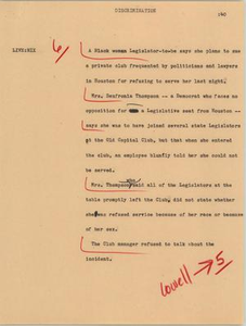 News Script: Discrimination