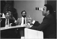 Andrew Young at Georgia State University, 1984