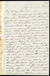 Letter from Samuel Joseph May, Syracuse, [New York], to Samuel May, Nov. 14, 1860