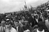 Marchers leaving the City of St. Jude in Montgomery, Alabama, on the final day of the Selma to Montgomery March.