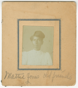 Photograph of Mattie Jones