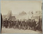 Company D, 61st New York Infantry, Falmouth, Va., April, 1863