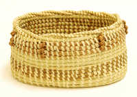 Trinity basket (Oval sweetgrass basket)
