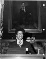 Metropolitan Minneapolis youth addresses Youth in Government session in House of Representatives at Minnesota State Capitol 1969.