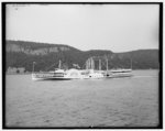 [Str. Mary Powell &amp; the Palisades, Hudson River, N.Y.]