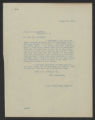 General Correspondence of the Director, Last Name A, 1915