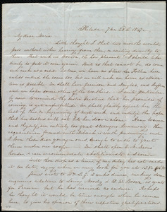 Letter from Lucretia Mott, Philad[elphi]a, [Penn.], to Maria Weston Chapman, 7 mo[nth] 28th [day] 1847