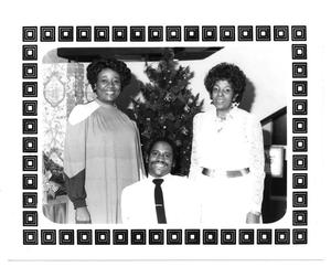 Photograph of Kathryn Morgan, Verlene Reese and a Student