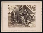 General Stoneman and staff, at his headquarters, near Fair Oaks