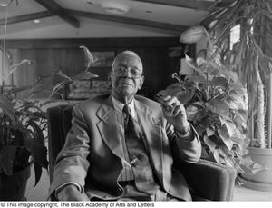 Photograph of Arthur A. Braswell in his home #3