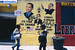 MLK, Jr. mural at Always Market, 3551 South Western Avenue, Los Angeles, 2012