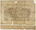 North Carolina land warrant, No. 94