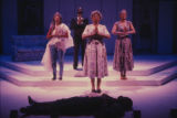 Faye M. Price, Andrea-Michelle Smith, Darlene Bel Grayson, and Kim Sullivan in a scene from the play The colored museum