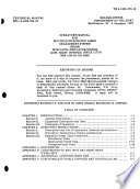 Operator's manual for Multiple Integrated Laser Engagement System (MILES) indicator, simulator system, laser target interface device (LTID) (NSN 1265-01-221-9438)