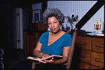 Toni Morrison, author [at her upstate New York home]