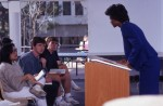 Professor Rae Linda Brown, teaching the History of Jazz.