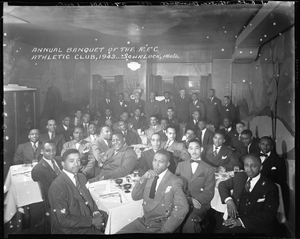 Annual Banquet of the R.F.C. [Reconstruction Finance Corporation] Athletic Club, 1943 [cellulose acetate photonegative]