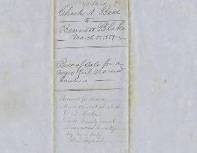 Deed for Slaves, March 5, 1858