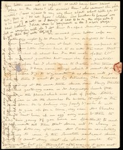 Letter to Caroline Weston] [manuscript