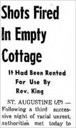 Shots Fired in Empty Cottage