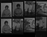 Thumbnail for Set of negatives by Clinton Wright of Alpha Kappa Alphas posing for advertisement, 1969