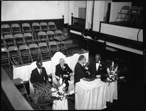 1st Baptist Church of Georgetown [101st anniversary celebrations], Oct[ober] 1963 [cellulose acetate photonegative]