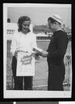 Bubbles Williams protests the Taft-Hartley Act, 1947, Los Angeles