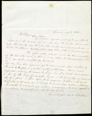 Letter to] Mrs. Chapman, Dear Madam [manuscript