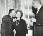 Martin Luther King, Jr. kisses Betsy Berry