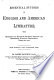 Thumbnail for Essential studies in English and American literature