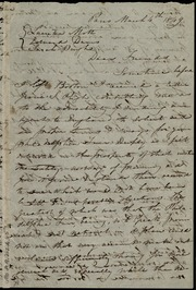 Letter to] Lucretia Mott, Edward Davis, Sarah Pugh, Dear Friends [manuscript